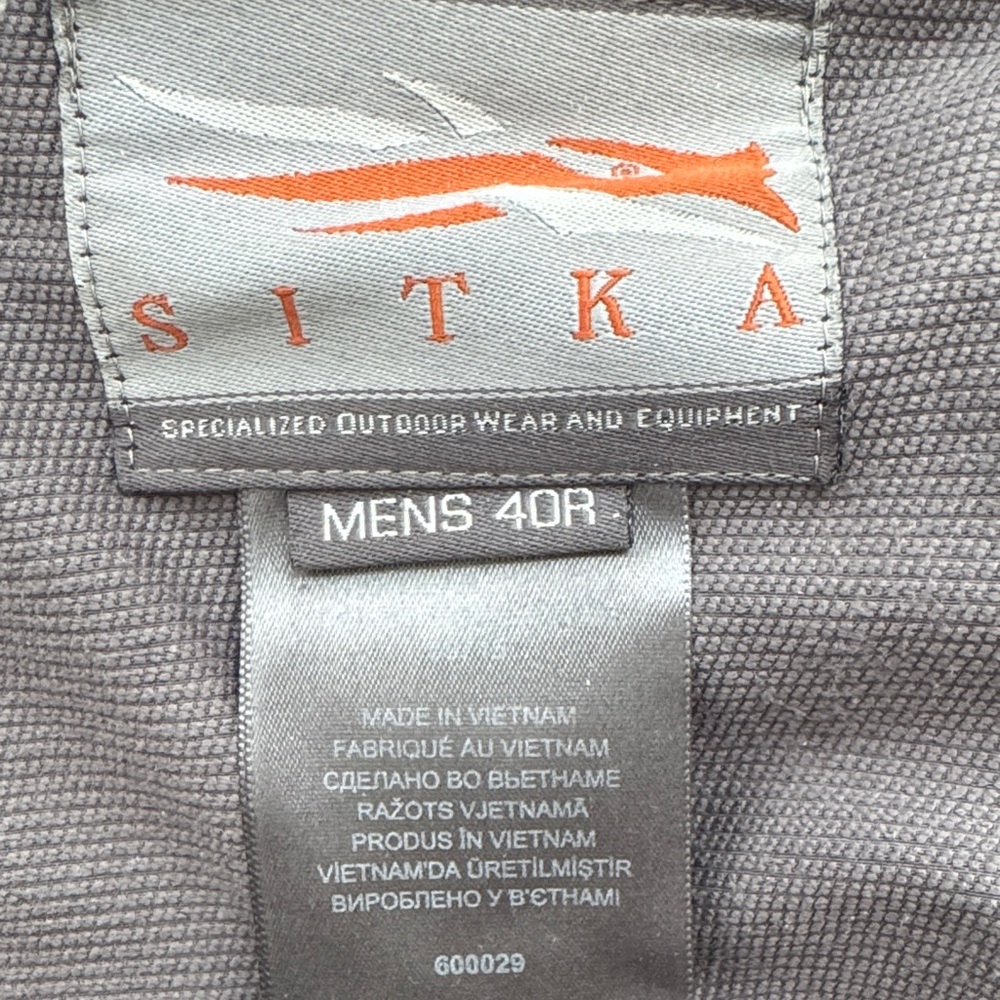 Men's Sitka Gray Traverse Pants 40R - Picture 13 of 14